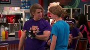 L-R: Captain Man / Ray Manchester (Cooper Barnes), Henry Hart (Jace Norman)