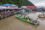 Fischmarkt in Gorontalo in Indonesien