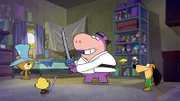 v.li.: Shag Rugg, Yakky Doodle, Peter Potamus, Augie Doggie