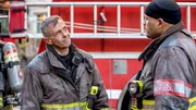 Aus der Hölle entronnen, l-r: David Eigenberg als Christopher Herrmann, Joe Minoso als Joe Cruz