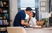 Daniel Dae Kim (Dr. Cassian Shin), Freema Agyeman (Dr. Helen Sharpe).
