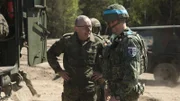 Generalinspekteur Carsten Breuer beaufsichtigt eine NATO Verteidigungsübung nahe der russischen Grenze in Litauen.