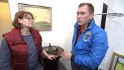 Bianca und Trödelexperte Otto Schulte