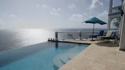 Exterior, pool of Grand Outlook property in Anguilla.  As seen on HGTV's Caribbean Life