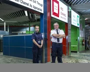 Niamh Howard (l.); Dermot McGrath (r.)