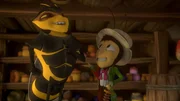 Horatio Hornisse sucht Hilfe bei Gregor Grille: Gregor soll ihm heimlich Gesangsunterricht geben.