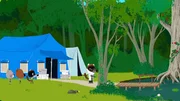 Mouk und Chavapa sind in Borneo bei ihrem Freund Luis und dessen Vater Juan, der Wissenschaftler ist und mit Hilfe eines Satellitengeräts Vögel im Urwald beobachtet.