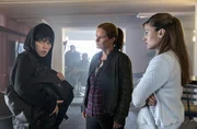 (v.l.n.r.) Pia Monhein (Lore Richter); Gudrun Wohlers (Katrin Pollitt); Yasmin (Sophie Dal)