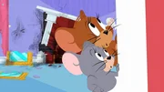 Jerry und Tuffy müssen gut auf sich achten, denn ein beauftragter Kammerjäger soll die beiden aus dem Haus vertreiben.