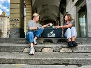 Cornelia Poletto (l.), Anna Sgroi Cornelia Poletto (l.), Anna Sgroi