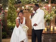 Tina Butler (Tichina Arnold, l.); Calvin Butler (Cedric the Entertainer, r.)