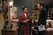 Sheldon, Leonard und Penny sind sich nicht immer einig.