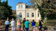 Eine restaurierte Stadtvilla beim "Tag des Offenen Denkmals".