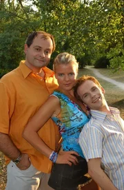 "DIE DREISTEN DREI": v.l.n.r.:Markus Majowski, Mirja Boes und Ralf Schmitz.