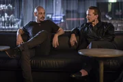 L-R: Ray Shoesmith (Scott Ryan), Freddy (Damon Herriman).