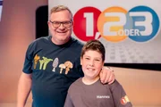 Für Kamerakind Hannes war das Filmen im Studio eine interessante Erfahrung.