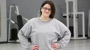 Hannah Stone stood in the hallway at Indian Women's Prison.