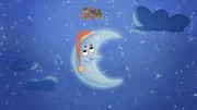 Die Kuh springt über den Mond!