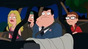 (v.l.n.r.) Francine Smith; Hayley Smith; Stan Smith; Steve Smith