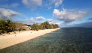 Am Strand von Rarotonga, Cookinseln