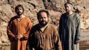 v.l.: Saulus (Emmett J Scanlan, l.), Barnabas (Kenneth Collard) und Ananias (Nicholas Sidi)