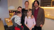 Von links: Mama Diana, Tobias, Eva Brenner, Isabell und John Kosmlla.
