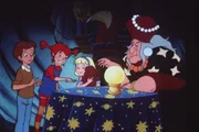 Pippi muß feststellen, daß die Wahrsagerin Futura nicht so richtig wahrsagen kann. Auch Tommy und Annika sind mißtrauisch.