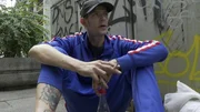 Aaron (31) ist neu in Frankfurt - er konsumiert Heroin, Crack und Cannabis