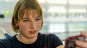 Schwimmweltmeistern Angelina Köhler hat mit Hassnachrichten zu kämpfen.