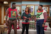 (v.l.n.r.) Malcolm Butler (Sheaun McKinney); Tina Butler (Tichina Arnold); Marty Butler (Marcel Spears)