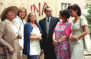 v.li.: Ellen Umlauf, Claudia Androsch, Marianne Mendt, Karl Ferdinand Kratzl, Brigitte Swoboda, Andrea Händler.