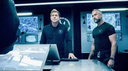 L-R: Dominique Luca (Kenny Johnson), David 'Deacon' Kay (Jay Harrington)