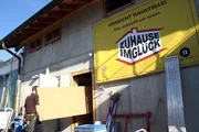 Und wieder entsteht dank des Zuhause im Glück-Teams ein neues Heim für eine vierköpfige Familie.