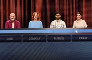 Die Kandidaten (v.l.n.r. am Panel): Dirk Rave, Corinna Ulbrich, Manuel Pazhedath, Canay Caliskan