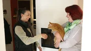 Ellen Marques (l.) zu Besuch bei Sabine Raddatz