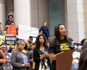 Maia Mitchell (Callie Adams Foster), Nicki Micheaux (Sandra Thompson), Patrisse Cullors (Patrisse Cullors).