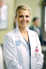 Eliza Coupe (Dr. Denise Mahoney).