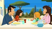Wendy und Marine belauern sich sogar beim Mittagessen. Mama und Papa sind ratlos.