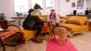 Conny Sporrer (l.) zu Besuch bei Barbara