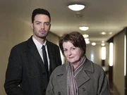 Joe Ashworth (David Leon, l.); Vera Stanhope (Brenda Blethyn, r.)