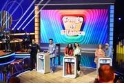 (v.l.n.r.) Bülent Ceylan; Lutz van der Horst; Conchita Wurst; Nora Tschirner; Caroline Frier; Smudo