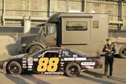 Brad DeBerti next to an F-150.