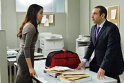 Rachel Zane (Meghan Markle), Louis Litt (Rick Hoffman)