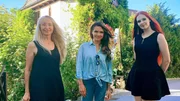 Ding Dong – Zeig dein magisches Zuhause! Okkultisten-Haus, St. Gallen v.l. Lussia Zaec, Moderatorin Viola Tami und Patricia Cooney