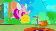 Als Fee will Tietie Cinderella-Wolfine helfen, auf den Ball zu kommen.