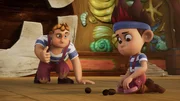 Was sind das eigentlich für merkwürdige Knödel, die überall auf der Pirate Academy herumliegen?