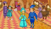 Das Froschmädchen verwandelt sich in eine wunderschöne Prinzessin.