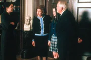 l-r: Gypsy (Rose Abdoo), Miss Patty (Liz Torres), Rory Gilmore (Alexis Bledel), Richard Gilmore (Edward Herrmann)