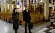(v.l.n.r.) Dr. Watson (Lucy Liu); Sherlock Holmes (Jonny Lee Miller)