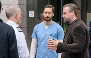 Ryan Eggold (Dr. Max Goodwin), Tyler Labine (Dr. Iggy Frome).